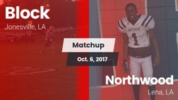 Matchup: Block vs. Northwood   2017