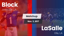 Matchup: Block vs. LaSalle  2017