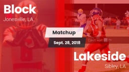 Matchup: Block vs. Lakeside  2018