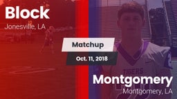 Matchup: Block vs. Montgomery  2018