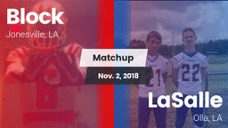 Matchup: Block vs. LaSalle  2018