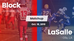 Matchup: Block vs. LaSalle  2019
