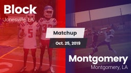 Matchup: Block vs. Montgomery  2019