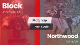 Matchup: Block vs. Northwood   2019