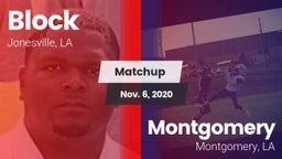 Matchup: Block vs. Montgomery  2020