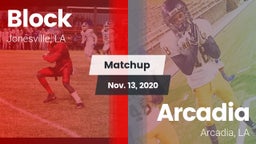 Matchup: Block vs. Arcadia  2020