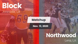 Matchup: Block vs. Northwood   2020