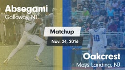 Matchup: Absegami  vs. Oakcrest  2016