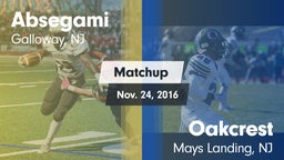 Matchup: Absegami  vs. Oakcrest  2016