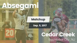 Matchup: Absegami  vs. Cedar Creek  2017