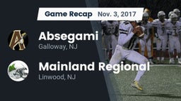Recap: Absegami  vs. Mainland Regional  2017