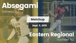 Matchup: Absegami  vs. Eastern Regional  2019