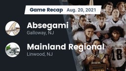Recap: Absegami  vs. Mainland Regional  2021