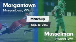 Matchup: Morgantown vs. Musselman  2016