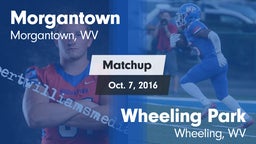 Matchup: Morgantown vs. Wheeling Park 2016