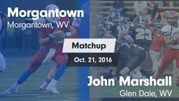 Matchup: Morgantown vs. John Marshall  2016