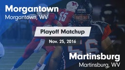 Matchup: Morgantown vs. Martinsburg  2016