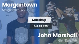 Matchup: Morgantown vs. John Marshall  2017
