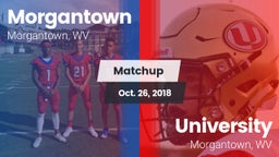 Matchup: Morgantown vs. University  2018