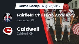 Recap: Fairfield Christian Academy  vs. Caldwell  2017