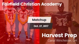 Matchup: Fairfield Christian  vs. Harvest Prep  2017