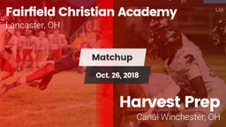 Matchup: Fairfield Christian  vs. Harvest Prep  2018