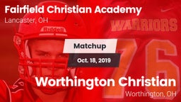 Matchup: Fairfield Christian  vs. Worthington Christian  2019