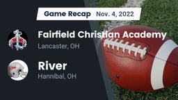Recap: Fairfield Christian Academy  vs. River  2022