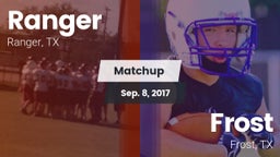 Matchup: Ranger vs. Frost  2017