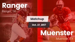 Matchup: Ranger vs. Muenster  2017