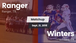 Matchup: Ranger vs. Winters  2018