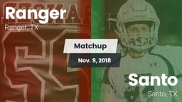Matchup: Ranger vs. Santo  2018