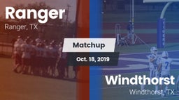 Matchup: Ranger vs. Windthorst  2019