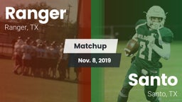 Matchup: Ranger vs. Santo  2019