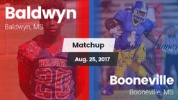 Matchup: Baldwyn vs. Booneville  2017