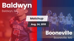 Matchup: Baldwyn vs. Booneville  2018