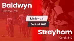 Matchup: Baldwyn vs. Strayhorn  2018