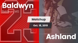 Matchup: Baldwyn vs. Ashland 2019