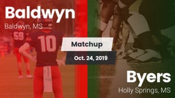 Matchup: Baldwyn vs. Byers  2019