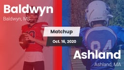 Matchup: Baldwyn vs. Ashland  2020