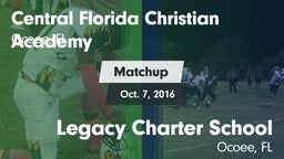 Matchup: Central Florida Chri vs. Legacy Charter School 2016