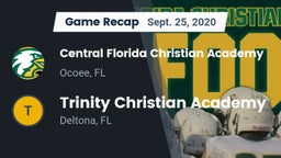 Recap: Central Florida Christian Academy  vs. Trinity Christian Academy  2020