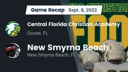 Recap: Central Florida Christian Academy  vs. New Smyrna Beach  2022
