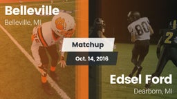 Matchup: Belleville vs. Edsel Ford  2016