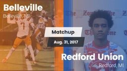 Matchup: Belleville vs. Redford Union  2017