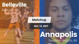 Matchup: Belleville vs. Annapolis  2017