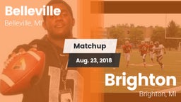 Matchup: Belleville vs. Brighton  2018
