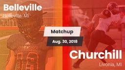 Matchup: Belleville vs. Churchill  2018