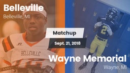 Matchup: Belleville vs. Wayne Memorial  2018
