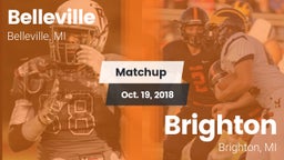 Matchup: Belleville vs. Brighton  2018